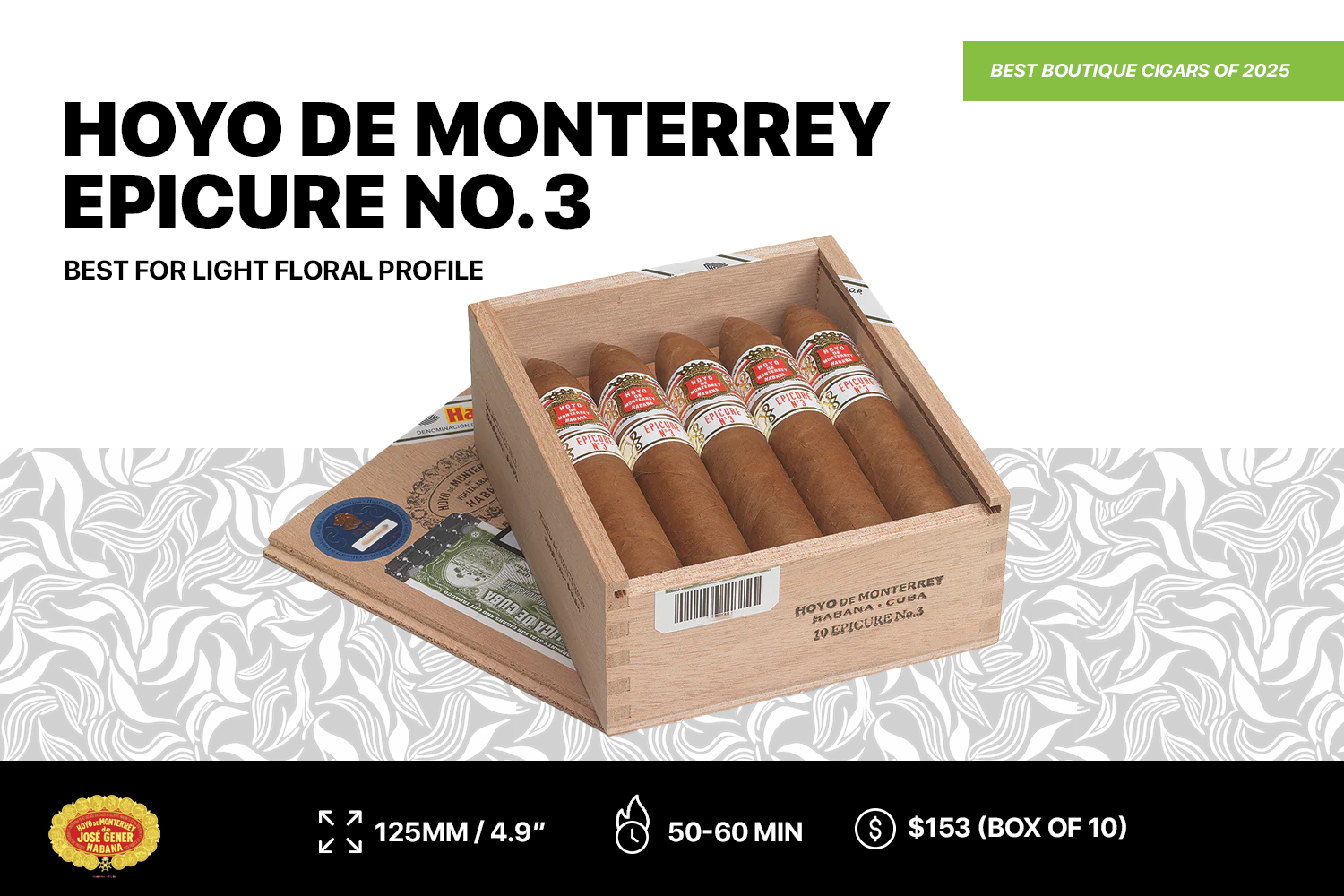 Hoyo de Monterrey Epicure No. 3